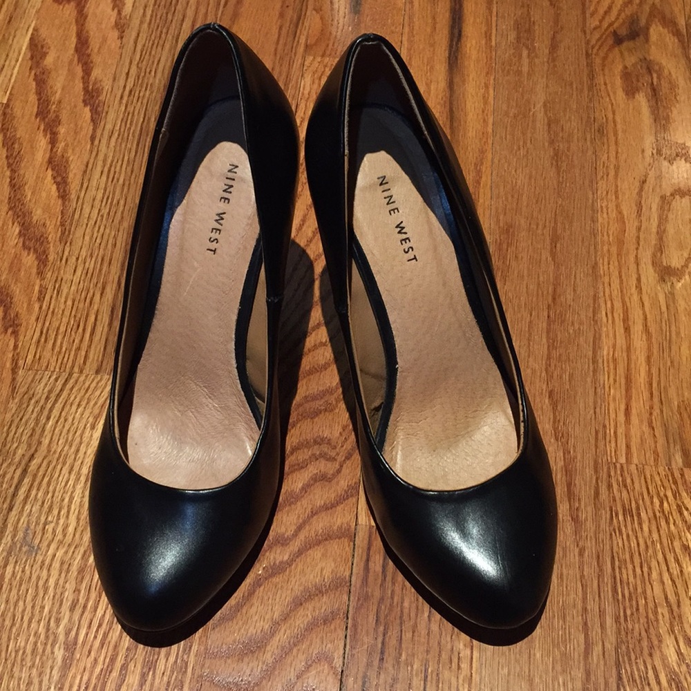 Nine West POPROCKX5 Black Heels